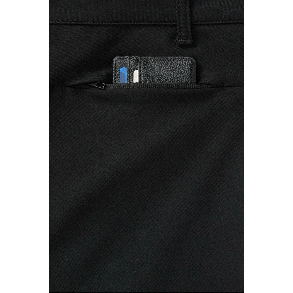NWOT Mens Fabletics The‎ Don Slim Fit Trouser Pants - Black - Size 30